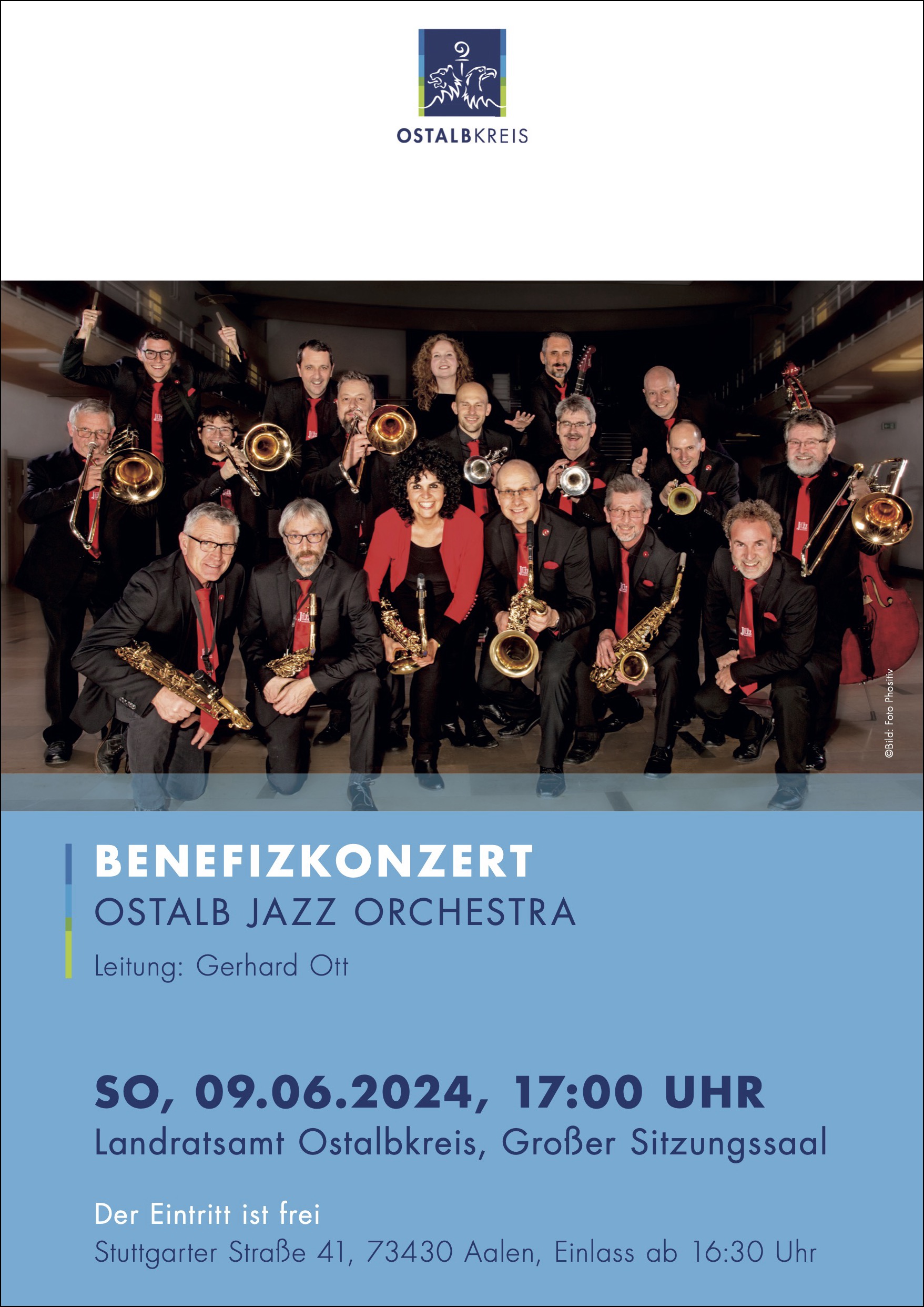 Das offizielle Plakat für unser Konzert am 9. Juni 2024